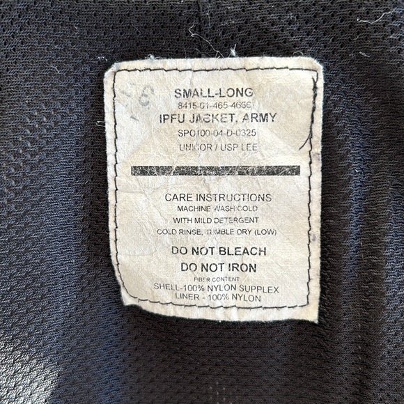 VINTAGE ARMY WARMUP JACKET - Picture 4 of 10